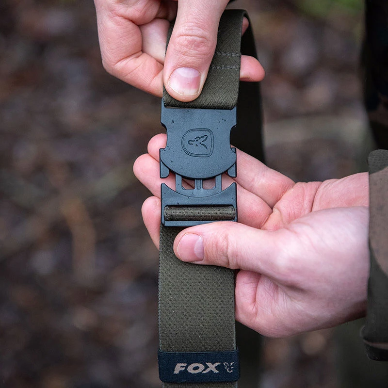 Fox Khaki Elasticated Belts